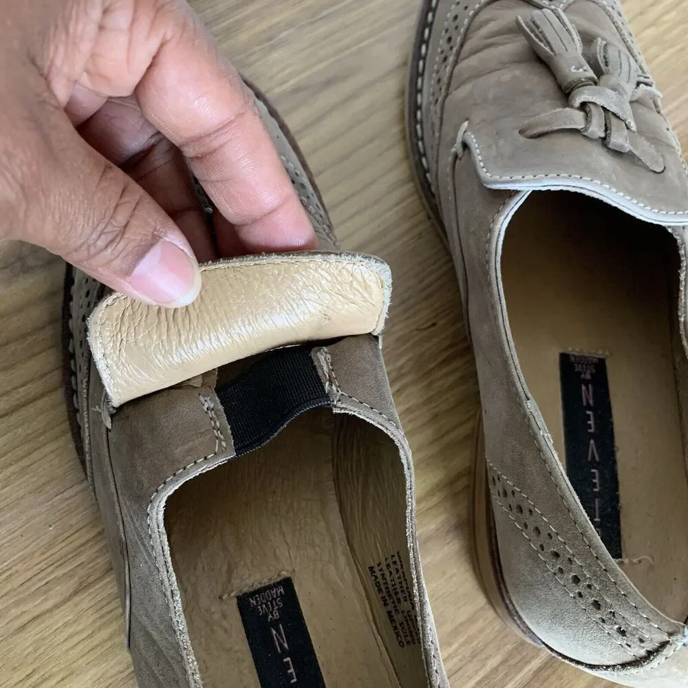 STEVEN by Steve Madden “Miranda” Brown Tassel Loafer Size 6.5M